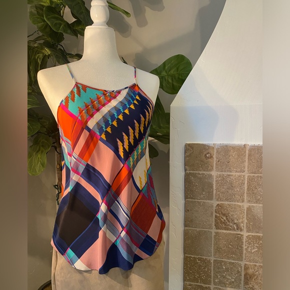 Diane von Furstenburg Sadie silk tank top in Small - Picture 4 of 15